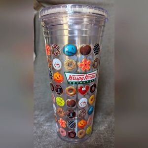 Krispy Kreme Whirley 16oz tumbler with lid